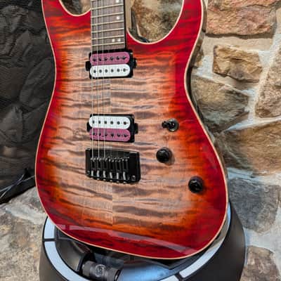 Schecter USA Custom Shop Sunset 24 6 w/HSC and BKP Unity Pickup Upgrade image 6
