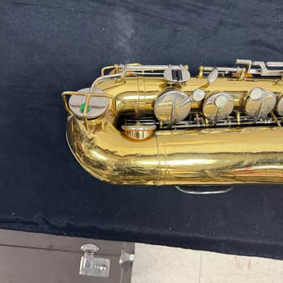 Vintage Buescher Aristocrat Bb Tenor Sax Saxophone with Original Case and Mouthpiece image 7