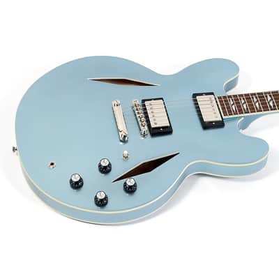 Epiphone Dave Grohl DG-335 Semi-Hollow Electric Guitar - Regular Pelham Blue image 3