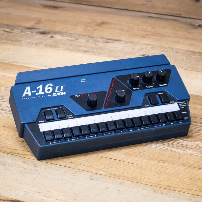 Aviom A-16II (A16-II) Personal Monitor Mixer In-Ear Digital Mixing U271364 image 1