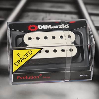 DiMarzio DP159FW Evolution F-Spaced Bridge Humbucker - White
