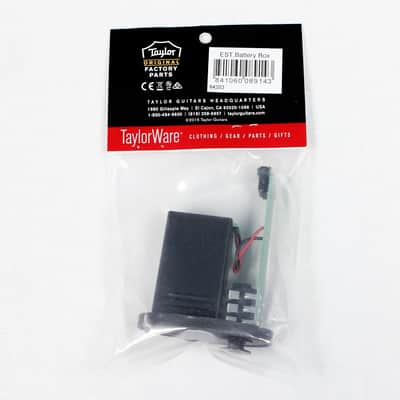 Taylor EST, ES 9V Battery Box / Input Jack Assembly, Black, Part of Expression System, NEW!! #31779 image 2