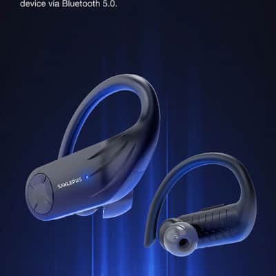Led Display Bluetooth Wireless Headphones - TWS Stereo Earbuds image 6