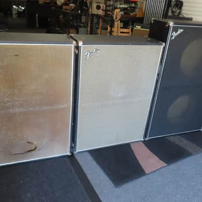 FENDER 1968 3 EMPTY SHOWMAN DUAL SHOWMAN BASSMAN 2-15" CABINENTS ORIGINAL! PICKUP SE MICHIGAN image 2