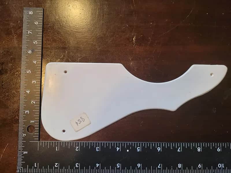 Harmony New, old stock original flat top pickguard NOT REPRODUCTION 1950's-60's - White image 1