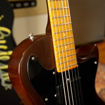 Gibson Marauder – 1979 – Walnut – Maple Fretboard – “Rare Dark Back Neck” – 100% Original – Very Good Vintage Condition – w/ OHSC (Yellow Interior) image 5