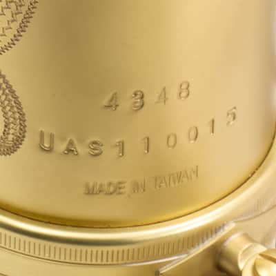 Antigua Winds Model AS4348CU Alto Saxophone in Unlacquered Brass SN UAS110015 image 16
