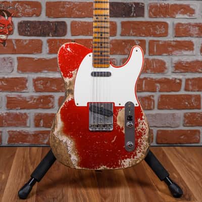 Fender Custom Shop LR25 1957 Telecaster Super Heavy Relic Aged Candy Apple Red 2025 w/OHSC image 1