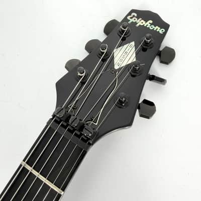 1988-89 Epiphone Spotlight Nouveau - Ebony image 3