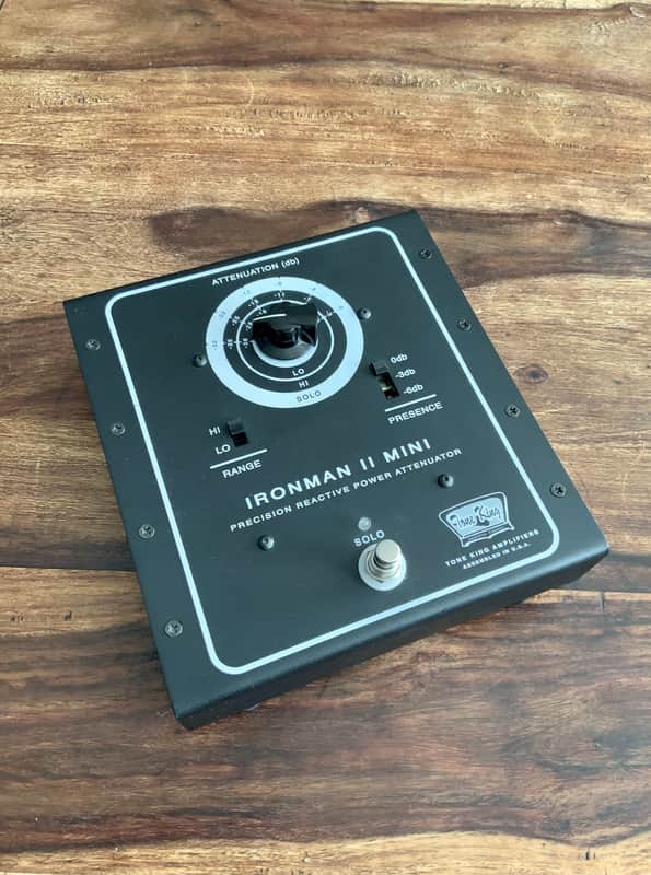 Tone King Ironman II Mini 30-Watt Precision Reactive Power Attenuator 2016 - Present - Black image 1