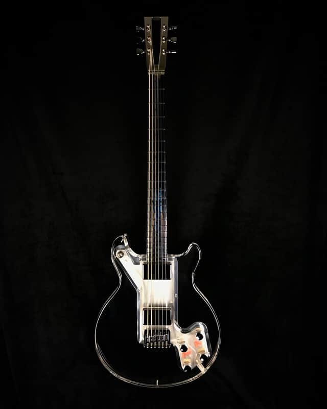 Electrical Guitar Company Aaron Turner Signature acrylic 2018 Clear and polished image 1
