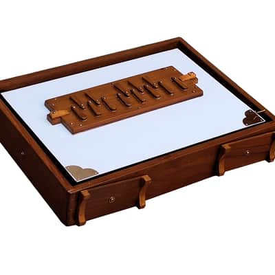 SHRUTI BOX~BIG SIZE (16" X 12" X 3")~13 NOTES~TUNING 440Hz~YOGA~MANTRA~CHANT~WITH BAG image 8