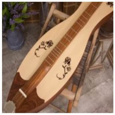 Roosebeck DMGS4R | Grace Mountain Dulcimer 4-String Vaulted Fretboard Spruce, Rose. New with Full Warranty! image 6