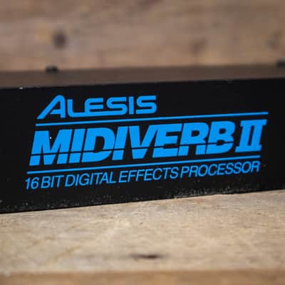 Alesis Midiverb II Reverb Effects Processor with Power Supply FX 2 TWO U282568-1 image 3