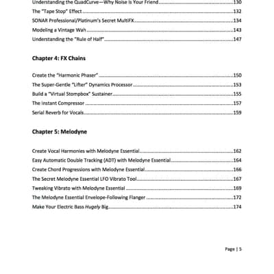eBook: The Big Book of SONAR Tips by Craig Anderton image 5