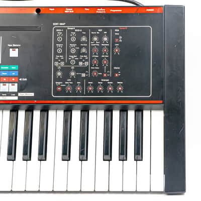 1983 Roland JX-3P Synthesizer Keyboard with DT-200 Programmer image 5