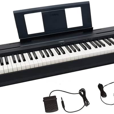 Yamaha P45B 88-Key Black Digital Piano - Ideal Digital Piano for Any Musician image 1