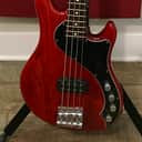 Fender American Deluxe Dimension Bass IV OHSC 2013 Cayenne Burst