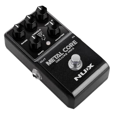 NUX Metal Core Deluxe mkII Hi Gain Multiple Distortion & Amp Modeler Pedal image 3