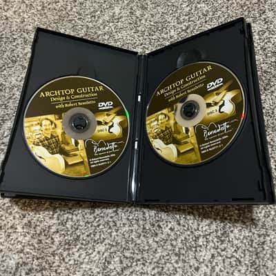 Benedetto’s Making an Archtop Guitar Book and Archtop Guitar Design and Construction 4 DVD set image 4
