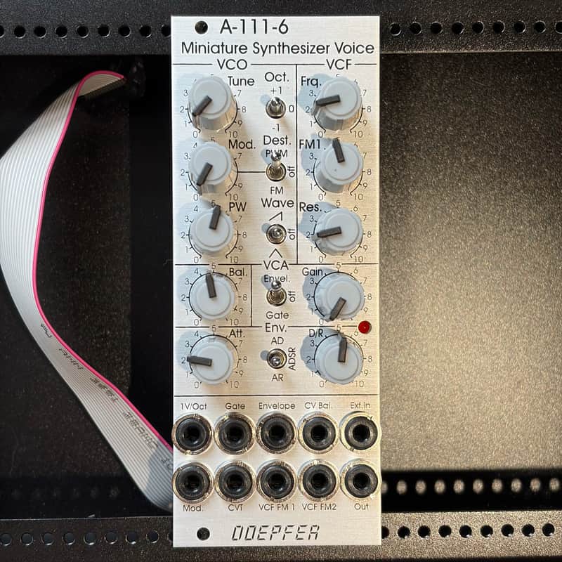 Doepfer A-111-6 Miniature Synthesizer Voice - Silver image 1