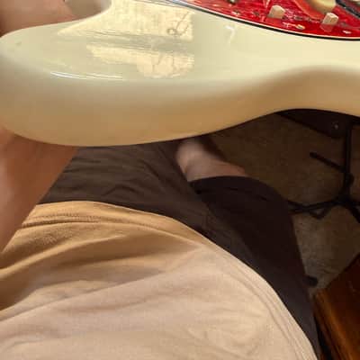 Fender Mustang Guitar with Rosewood Fretboard 1967- White Refin image 13