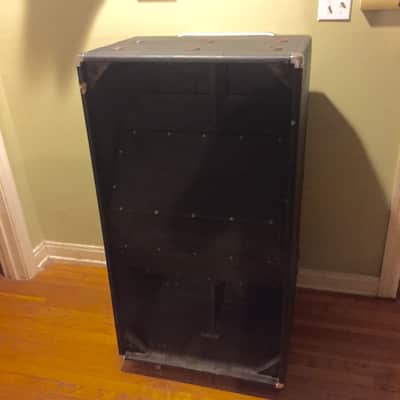 Rare Vintage Ampeg V-4B 2x15 Reflex Cab (like Acoustic and Orange) Folded Horn 4/16 Ohms 1970s image 2