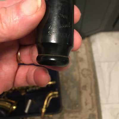 SUMMER DEAL CONN SAXOPHONE 6M VIII 1937 NAKED LADY ORIGNAL CASE , MOUTHPIECE , NEWER PADS , NICE SHAPE image 24