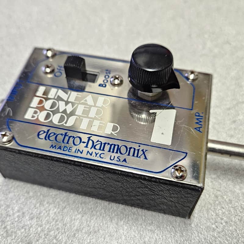 1970s Electro-Harmonix LPB-1 Linear Power Booster Silver