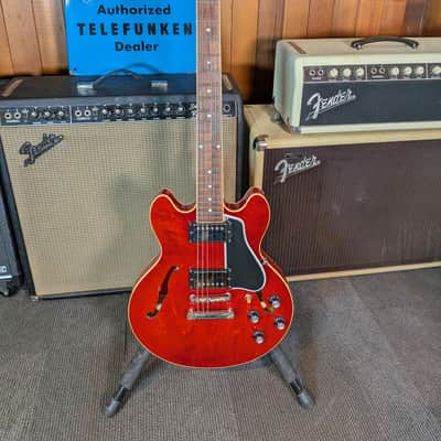 Gibson Custom ES-339 Semi-Hollow Electric Guitar w/Case - Antique Red (2012) image 1