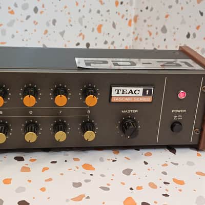Vintage 8-channel line mixer TEAC Model 1 Mixdown unit image 3