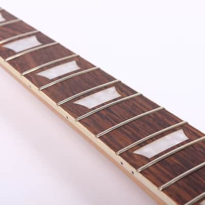 Guitar Neck 22fret 24.75inch Mahogany Rosewood Fretboard One piece image 6