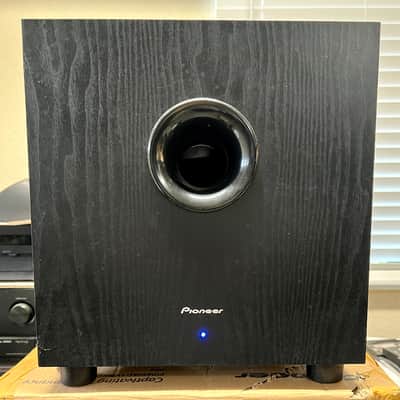 Pioneer SW-8 Andrew Jones 100W 8" Powered Subwoofer w/ Original Box; Tested image 2