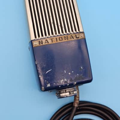 ☆Vintage 1950s National Panasonic VM-1 Bidirectional Ribbon Microphone - Toshiba Made in Japan RCA image 2