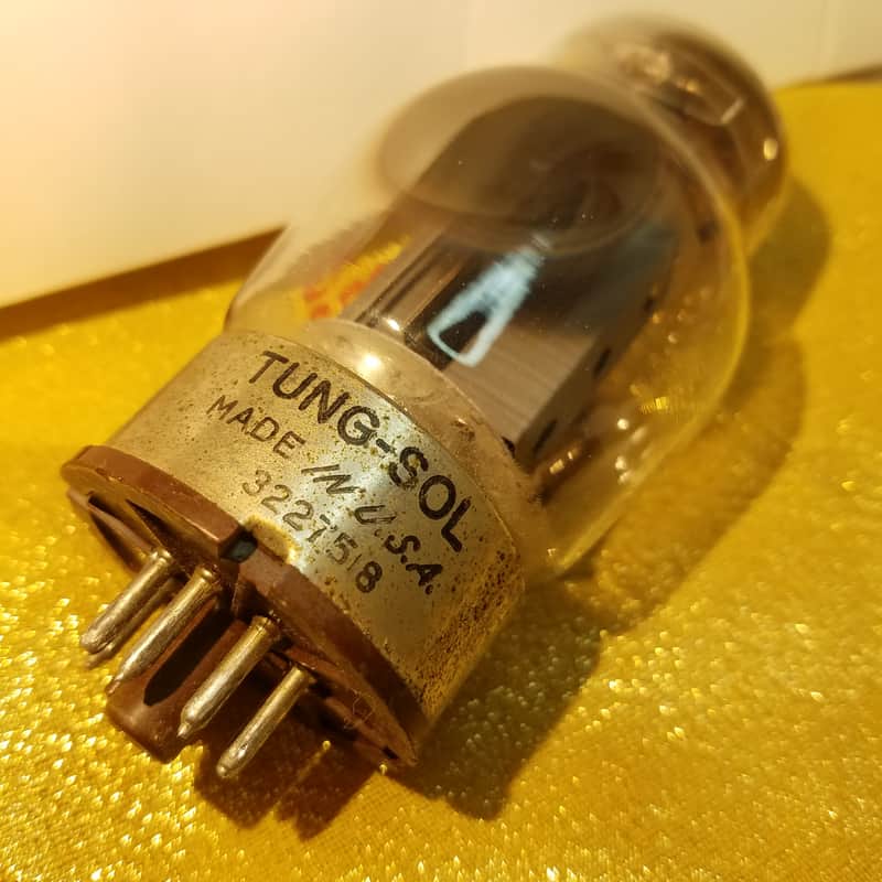 Tung-Sol 6550 Beam Power Pentode AT1000 Weak Vacuum Tube 3-hole 3 getters premium 1963-1970 image 1