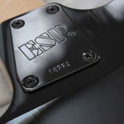 1995 ESP M-II Deluxe Custom Shop OJ Simpson Mugshot Chris Compston Artwork Electric Guitar + OHSC image 20