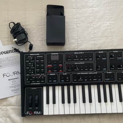 Sequential Fourm 37-Key 4-Voice Polyphonic Synthesizer 2025 - Present - Black image 2