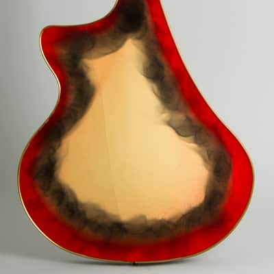 Immagine Wandre Selene II Semi-Hollow Body Electric Guitar (1962), black hard shell case. - 4