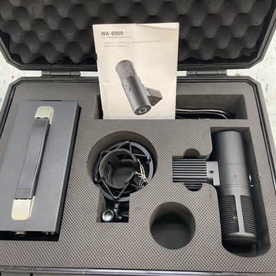 Warm Audio WA-8000 Large Diaphragm Tube Condenser Microphone 2021 - Present - Black image 1