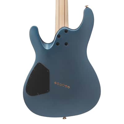 Ibanez SML721MAM S Axe Design Lab Multi-Scale Guitar - Midnight Arctic Ocean image 7