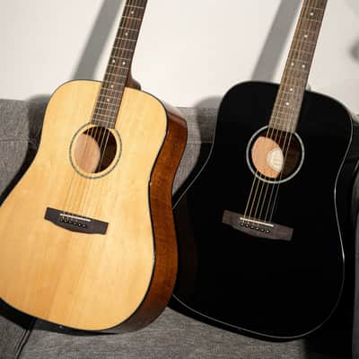 Cort Earth Series 60 Dreadnought Acoustic Guitar- Natural Gloss image 13