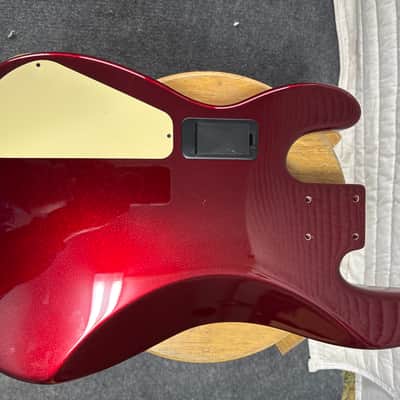 Charvel Pro-Mod San Dimas Bass JJ V Body - Candy Apple Red Metallic image 2
