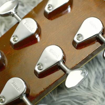 Vintage Yamaha FG-350 Red Label Rare Honduras Rosewood body Made in Japan image 21