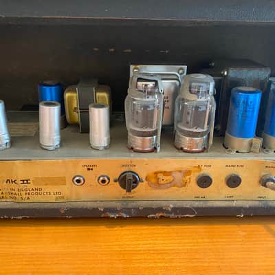 César Diaz modded 50 watt Marshall Head Owned by Dr. Know of Bad Brains image 6