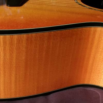 2010 Hand Made K Yairi 75th Anniv. II KAGERO Limited Edition Electric Acoustic Guitar + Hard Case image 14