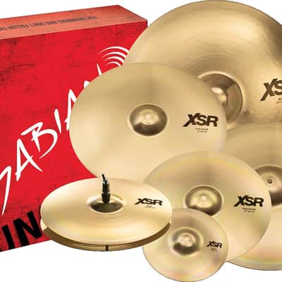 SABIAN XSR5007SB XSR Super Set 6-Pack w/10" & 18" Cymbal Package Made In Canada image 1