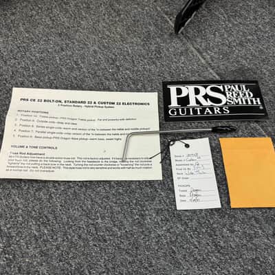 PRS Custom 22 Tremolo 1997 - Grey Black 10 Top image 16