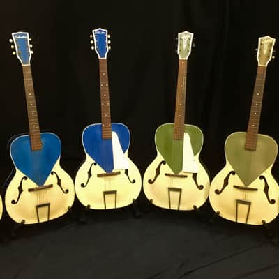 Lot of (12) Silvertone Kentucky Blues Archtops image 3
