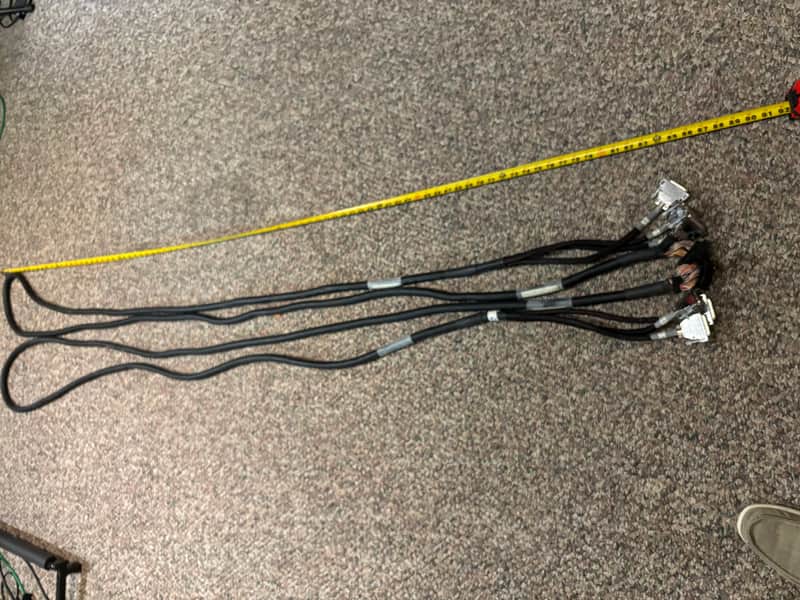 2x Mogami Dsub (DB25) to DL Snakes (48 Channels total) image 1