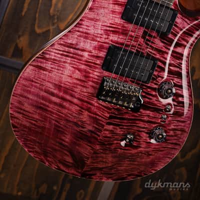 PRS Custom 24-08 Wood Library Pomegranate image 4